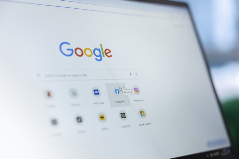 SERP do google